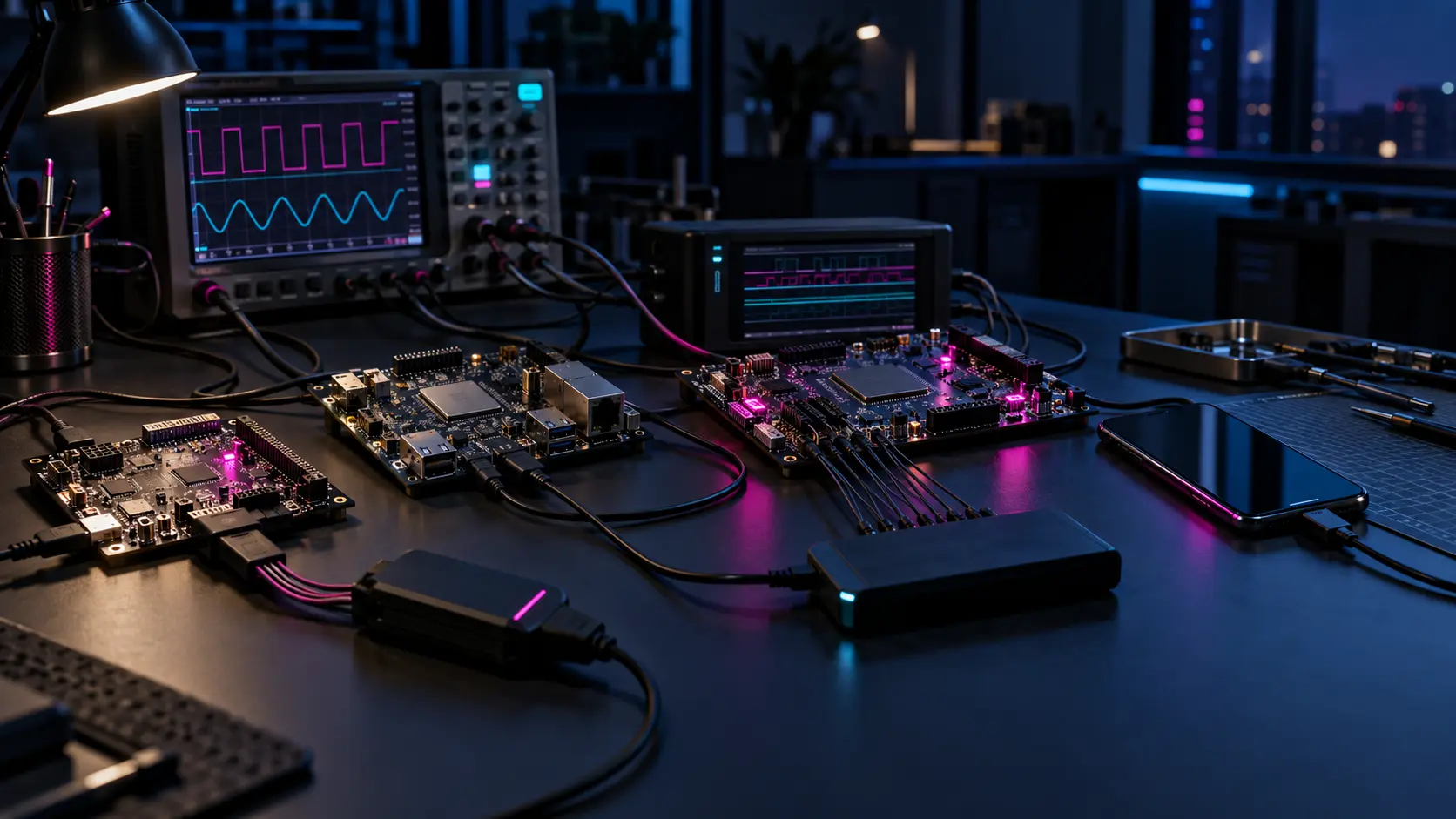 Embedded DX validation laboratory